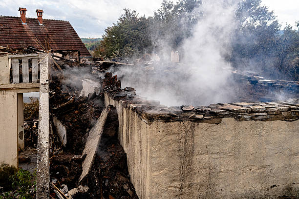 Professional Fire Damage Removal technician working in Henderson, TX